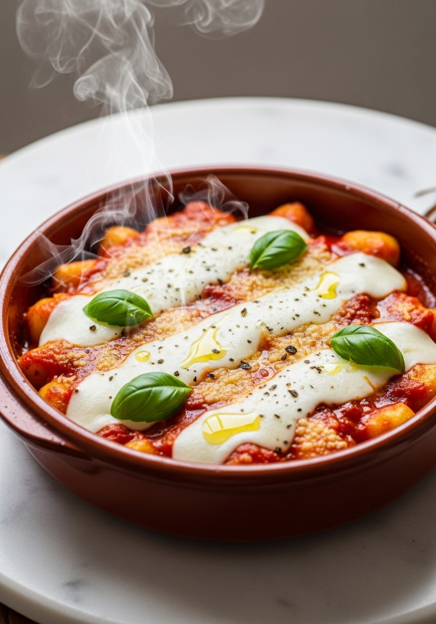 Gnocchi alla Sorrentina Ricetta Originale — Filante, Gratinata, Campana