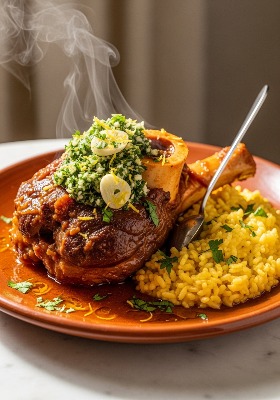 Ossobuco alla Milanese Ricetta Originale — Il Brasato Più Amato di Lombardia