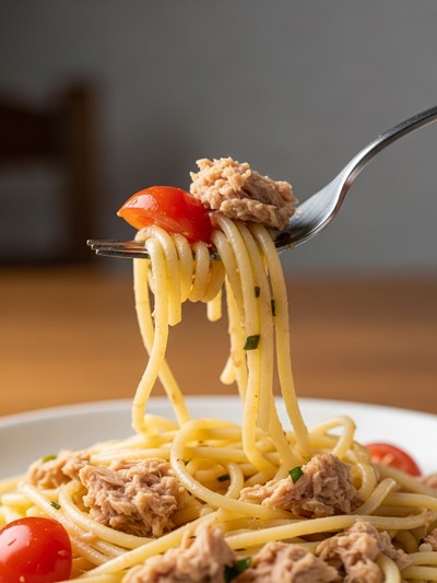 Pasta al Tonno — Ricetta Veloce e Saporita — dettaglio