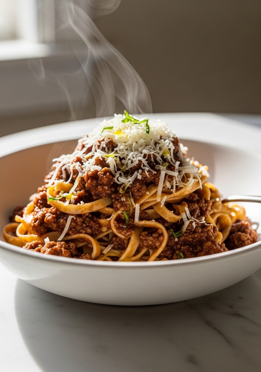Tagliatelle al ragù bolognese