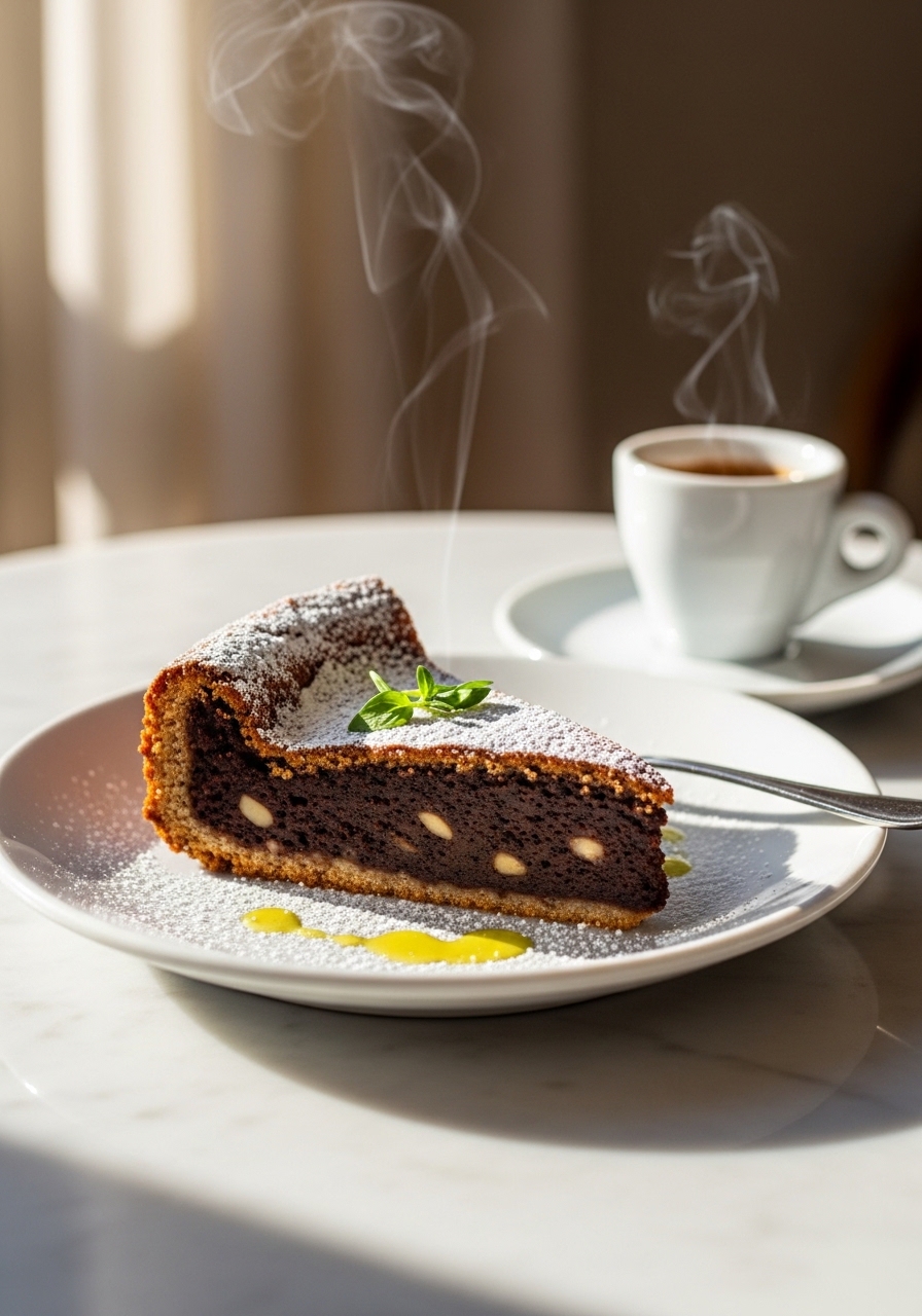 Torta Caprese Ricetta Originale Senza Farina — Il Dolce di Capri