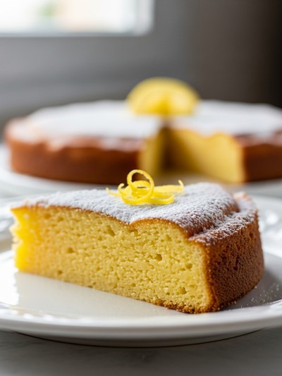 Torta di Ricotta e Limone — Morbida, Profumata, Senza Burro — dettaglio