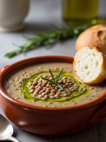 Zuppa di Lenticchie Italiana — Cremosa e Proteica
